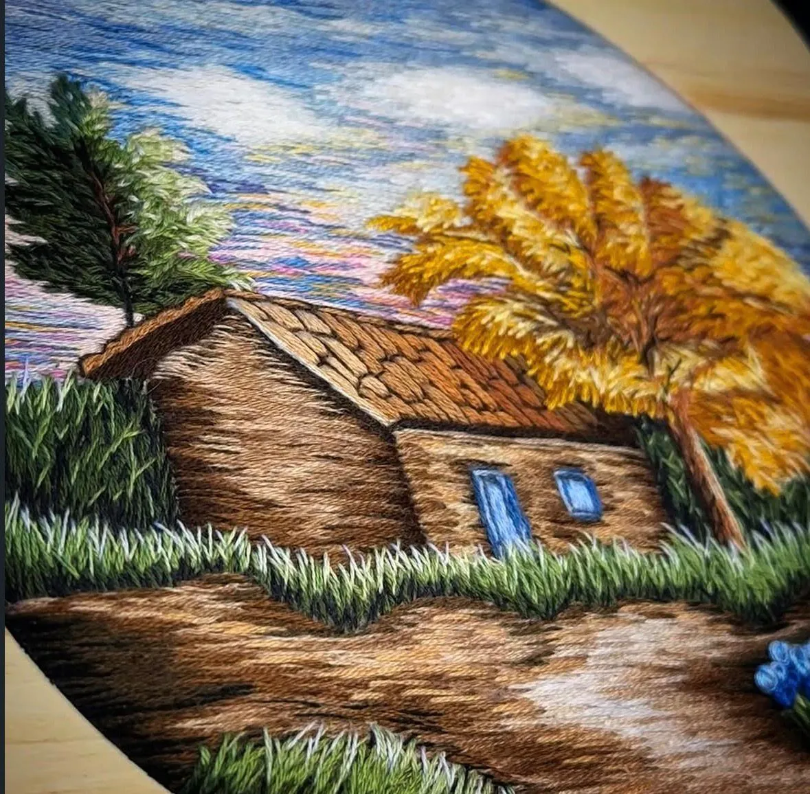 Paisagem bordada – Ponto 63